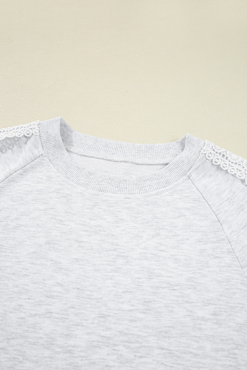 Casual Long Sleeve Crew Neck Sweatshirt - Perfect for Spring & Fall - Detail View 7