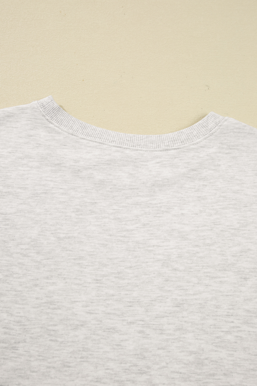 Trendy Long Sleeve Round Neck Sweatshirt with Letter Print - Perfect for Game Day - Detail View 14