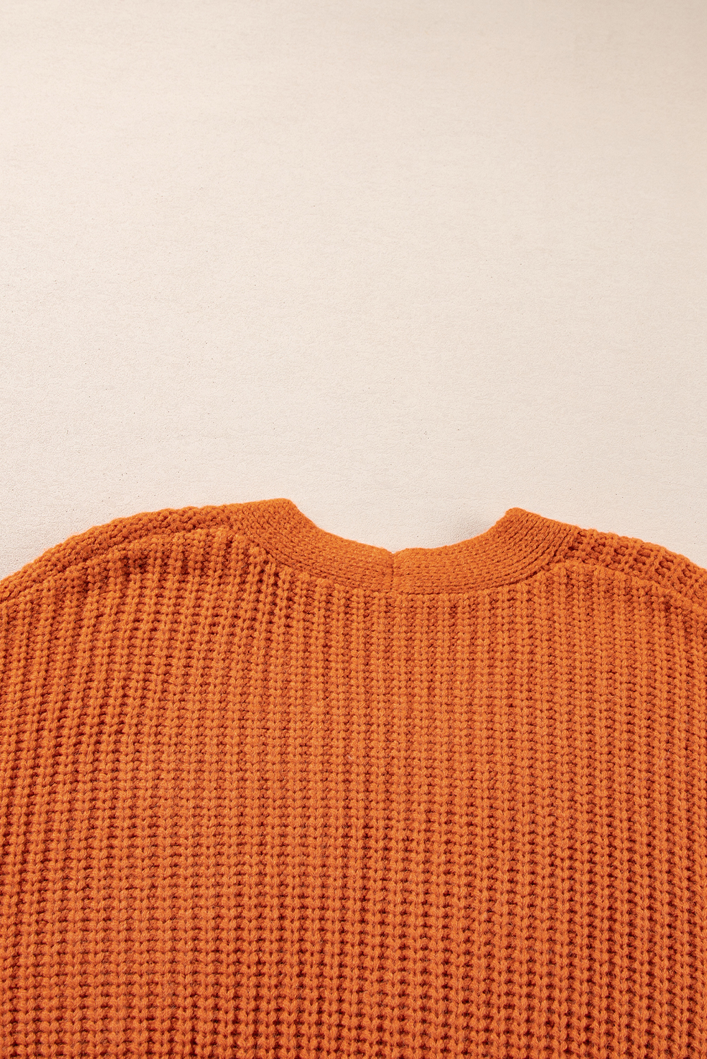 Comfortable and Versatile Chunky Cardigan for Daily Wear - Gold Flame with Buttons - Detail View 15