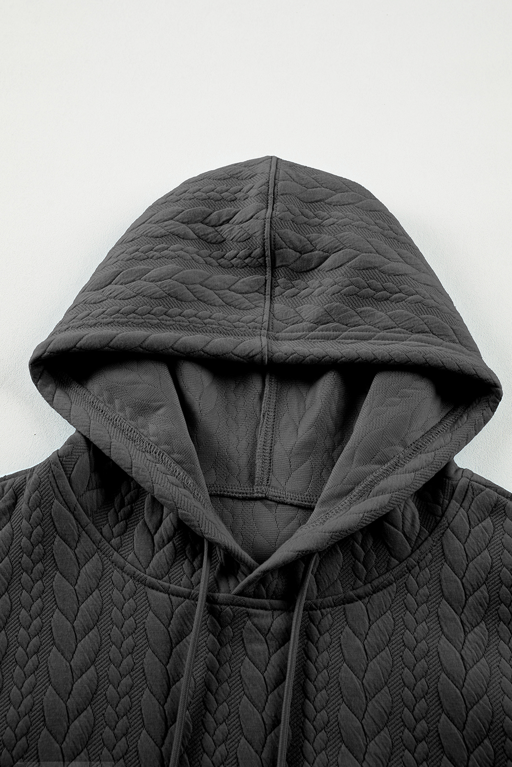 Cozy and Stylish Hooded Hoodie for Daily Wear - Perfect for Fall & Autumn - Detail View 10