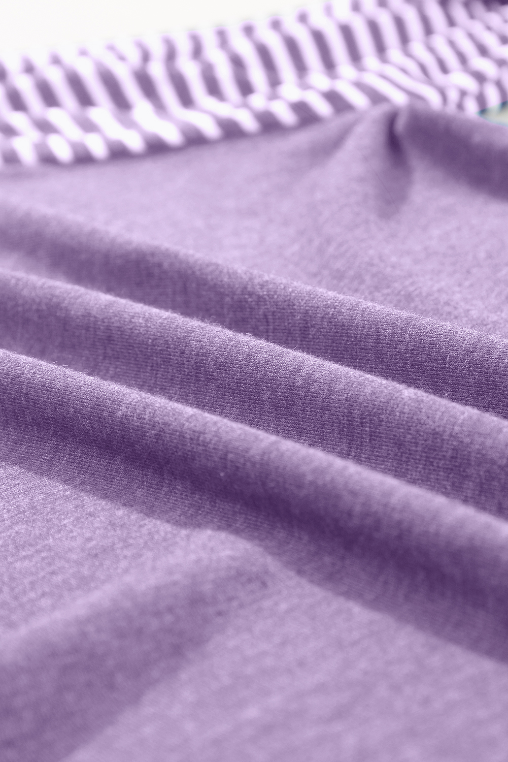 Stylish Women's Raglan Sleeve Top - Perfect for Daily Wear in Fall & Autumn - Detail View 7