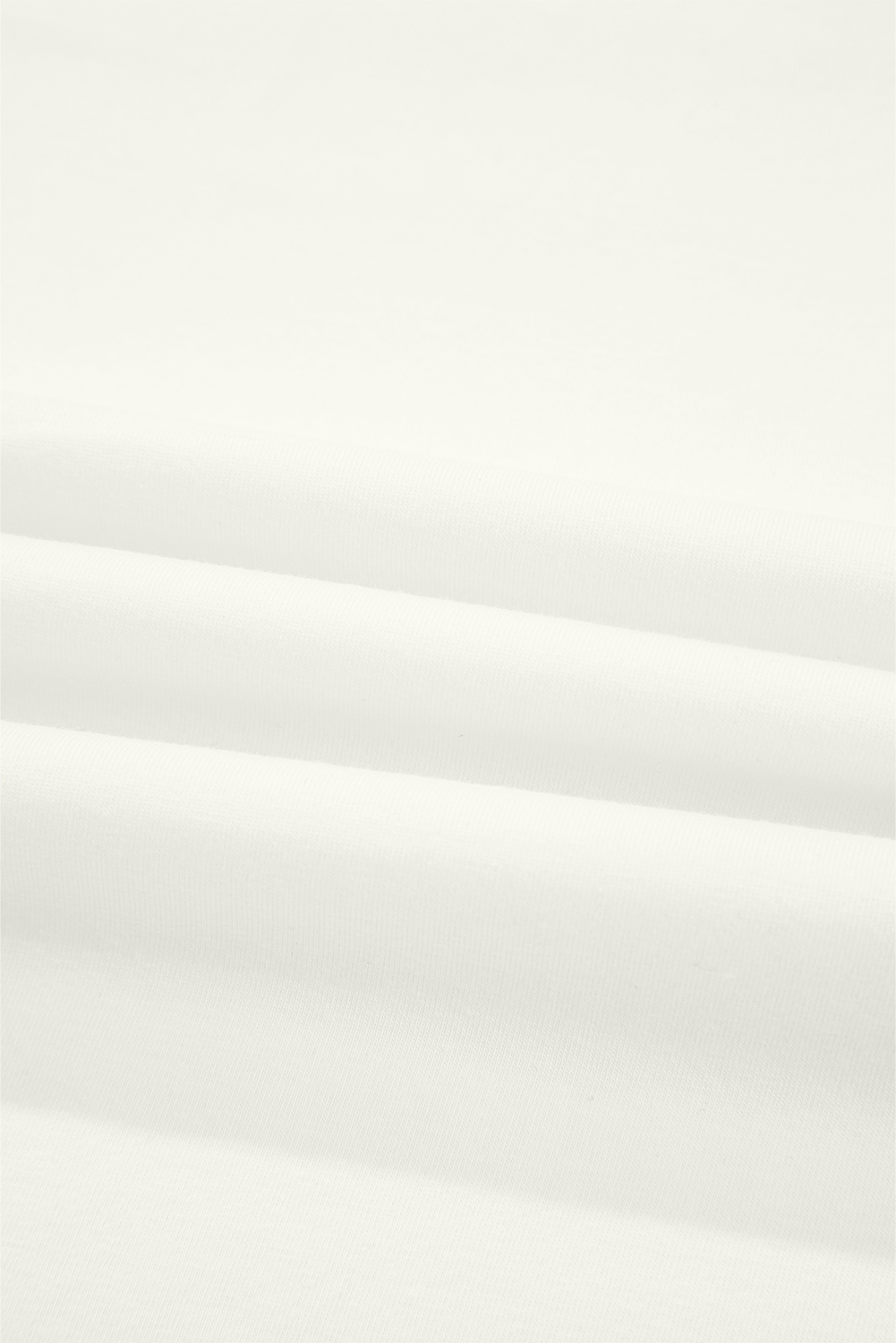 Elegant Round Neck White Blouse with Ruffle Sleeves - Perfect for Daily Outfits - Detail View 10