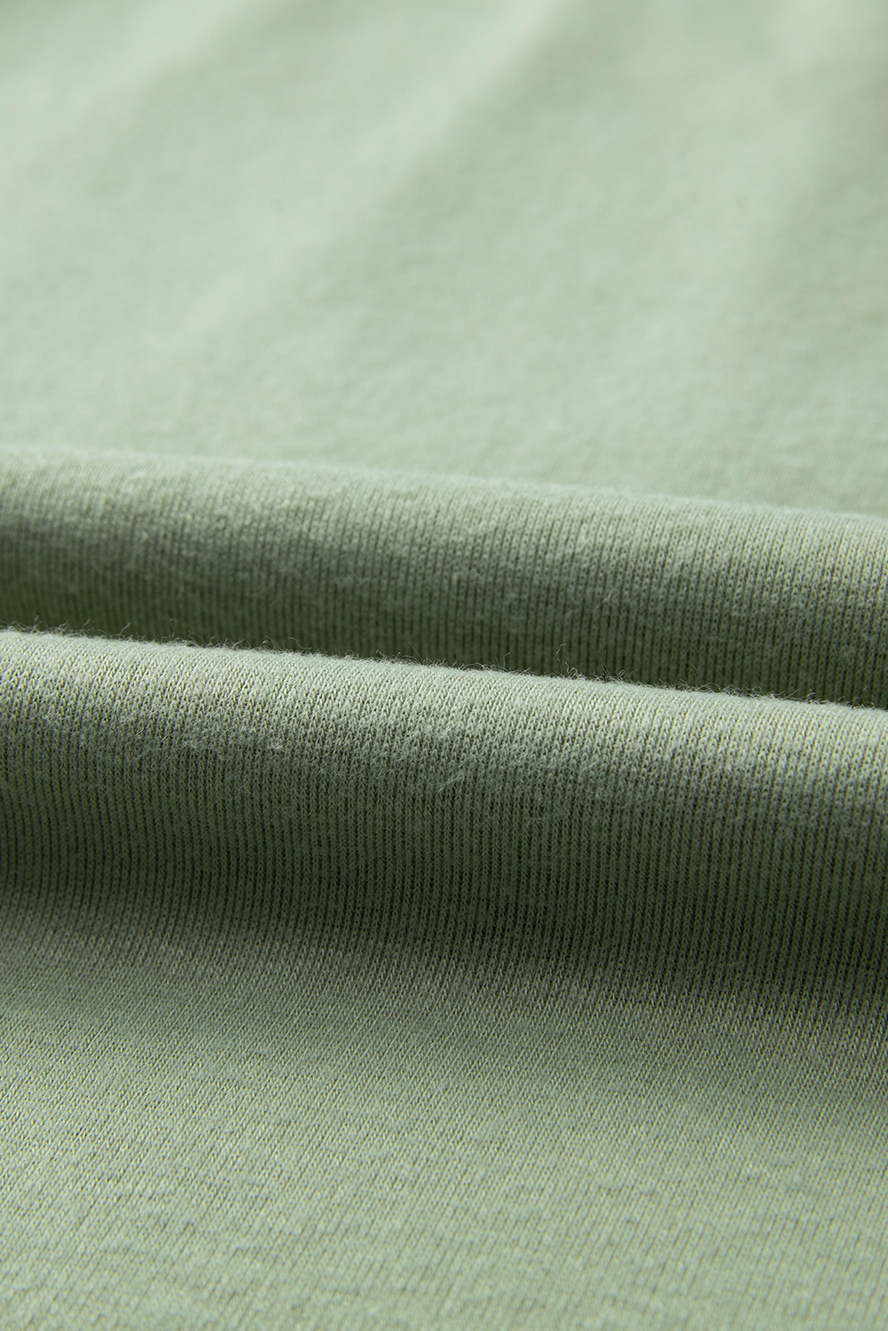 Comfortable Shift Silhouette Raglan Top for Daily Wear - Laurel Green - Detail View 23
