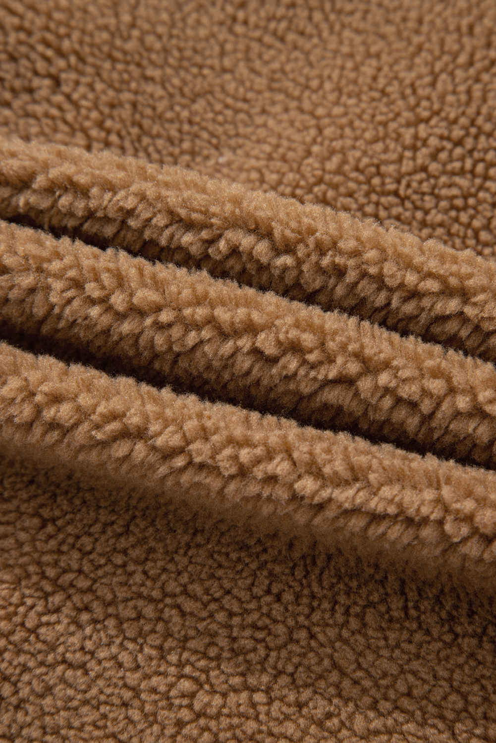 Stylish Western-Inspired Sleeveless Sherpa Vest with Double Tie Design - Detail View 14