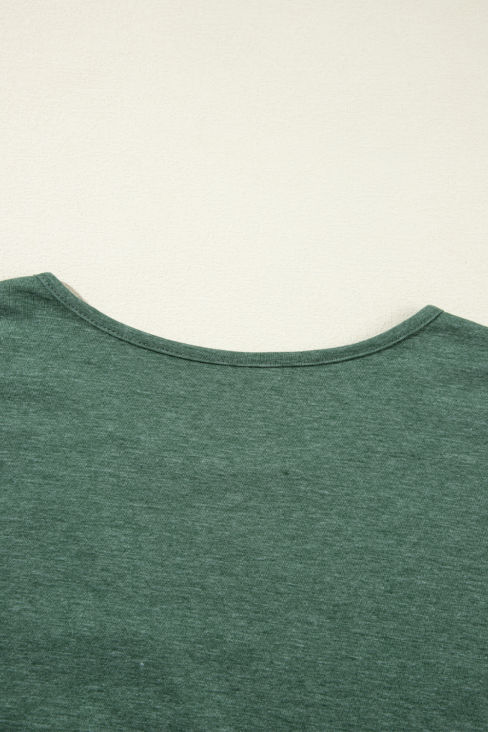 Comfortable and Stylish Women's Daily Wear Top - Asymmetric Shift Silhouette - Detail View 15