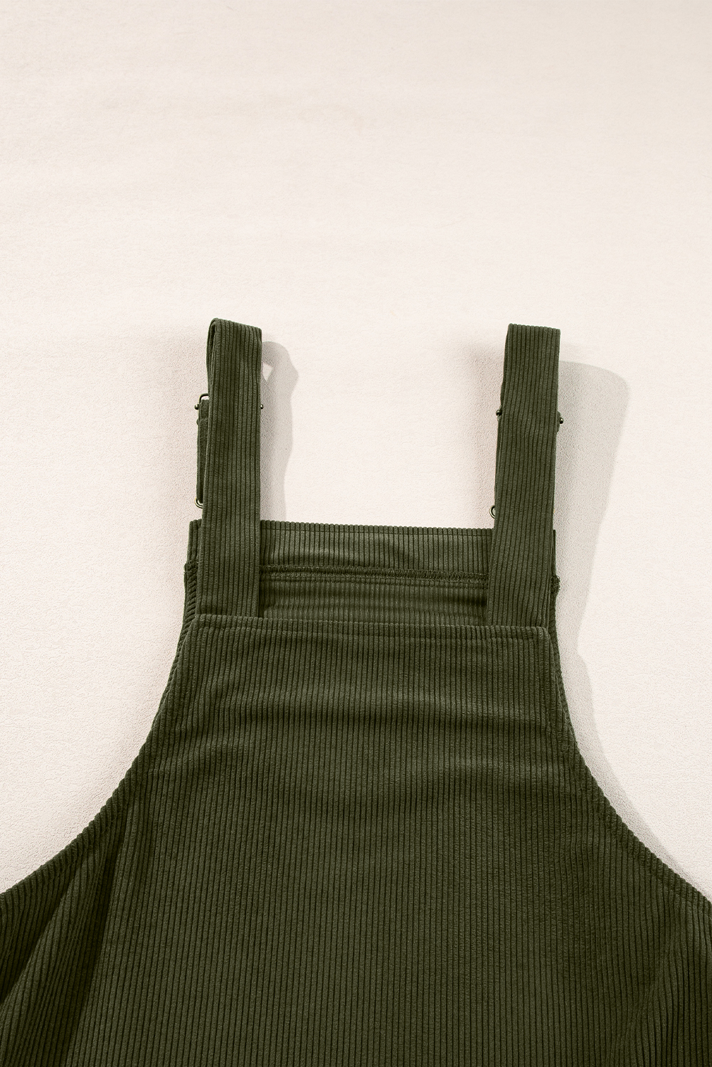 Women's Casual Solid Color Overall Dress with Straps and Pockets - Fall & Winter Essential - Detail View 19