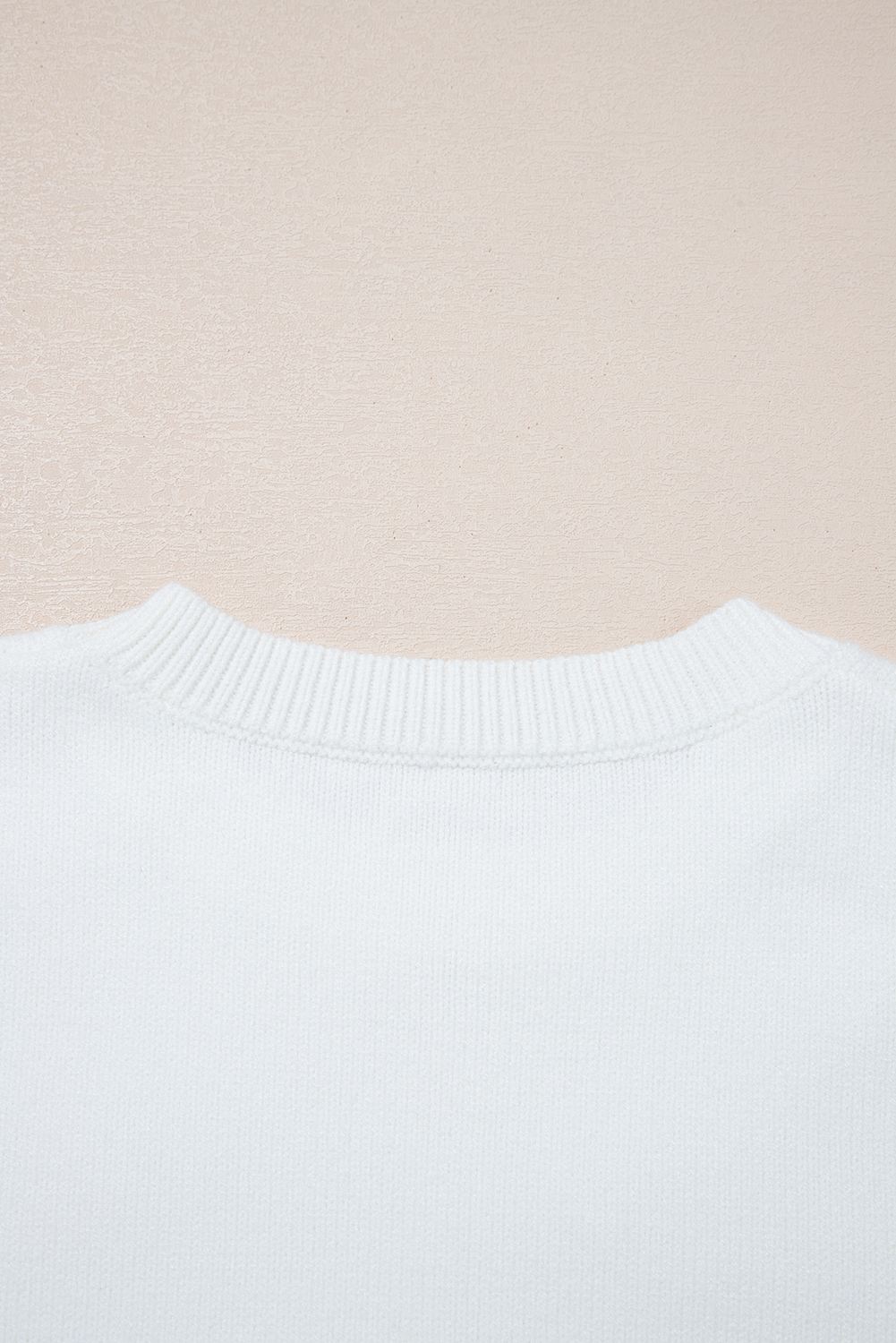 Cozy Round Neck Knit Sweater Featuring Horseshoe and Star Design for Daily Wear - Detail View 7