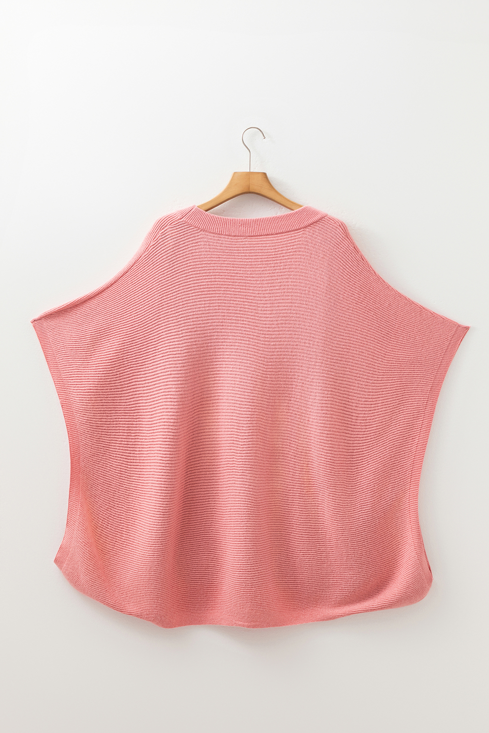 Comfortable and Stylish Plus Size Ribbed Knit Sweater - Perfect for Fall & Autumn - Detail View 7