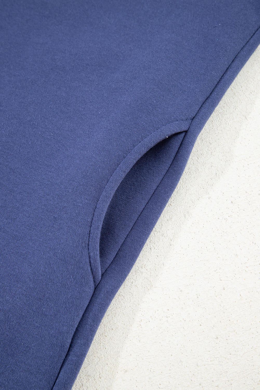 Casual Long Sleeve Hooded Tunic - Soft Fleece Lining for Ultimate Comfort - Detail View 10
