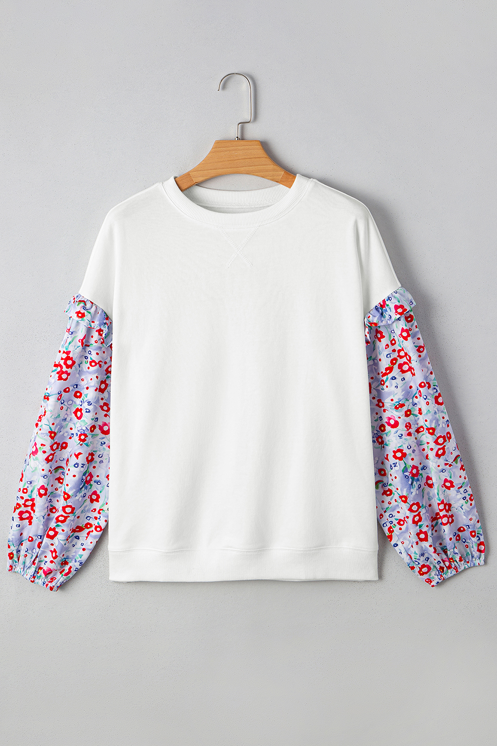 Comfortable and Flattering Women's Loose Fit Blouse for Daily, Work, or Holiday Wear - Detail View 3