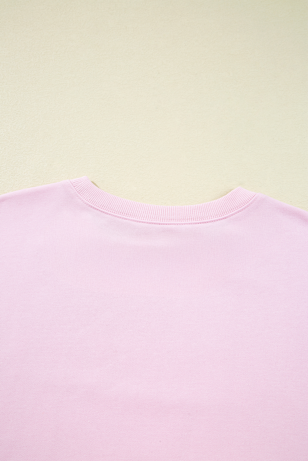 Women's Pink GAME DAY Football Rugby Print Casual Sweatshirt - Detail View 9
