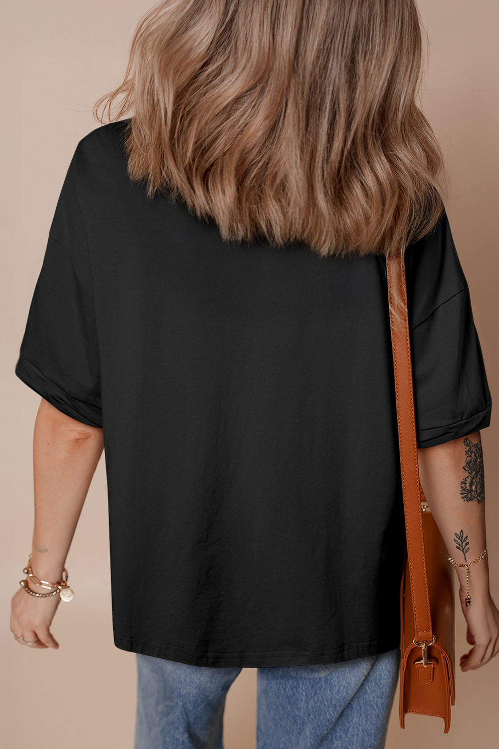 Casual Summer T-Shirt for Women - Soft Fabric and Stylish Movement with Western Flair - Detail View 11