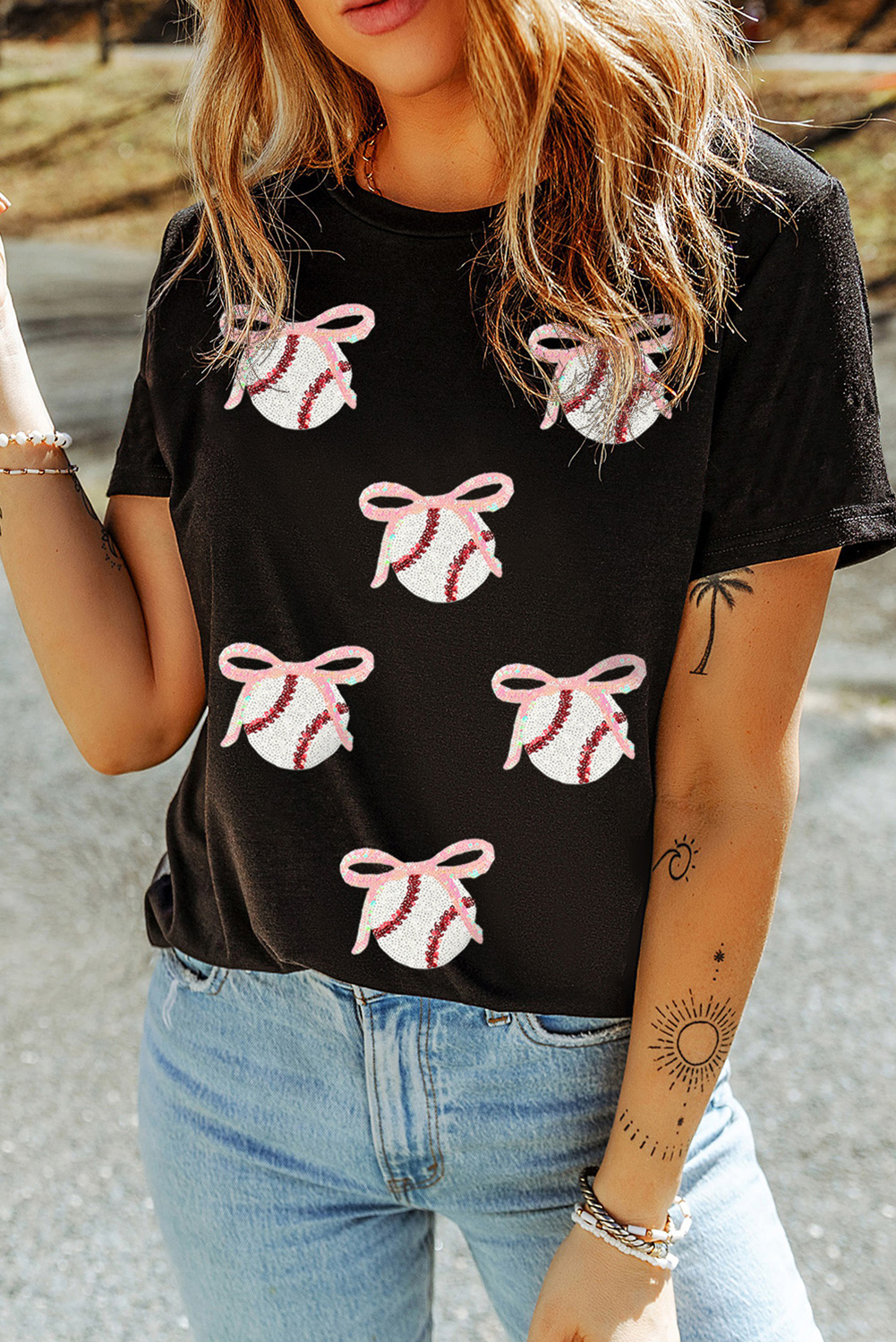 Casual Short Sleeve Round Neck Tee - Perfect for Daily Wear and Sports Events - Detail View 7