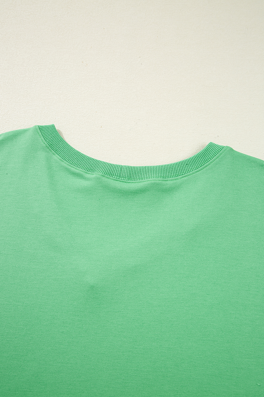 Plus Size Set, Mint Green, V Neck Tee, Patched Pocket, Drawstring Shorts, Casual Wear, Summer Outfit, Soft and Breathable, Women's Loungewear, Stylish, Comfortable, Daily Wear, Solid Color, High Waist Shorts - Detail View 12
