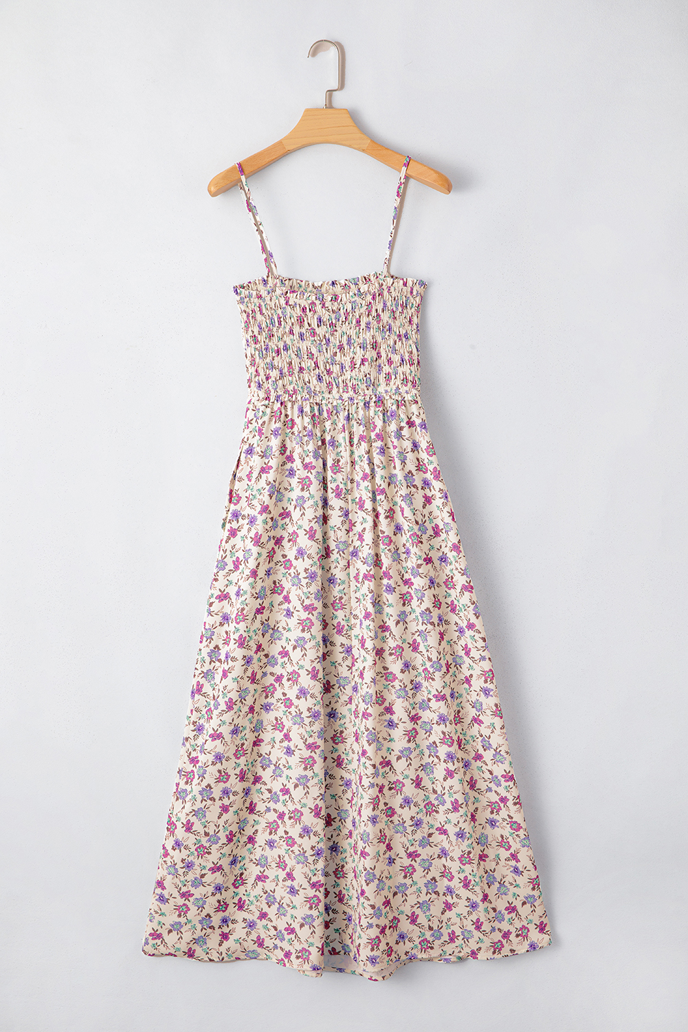 Flattering Sleeveless Multicolour Sundress with Boho Style - Ideal for Daily Wear and Holidays - Detail View 7