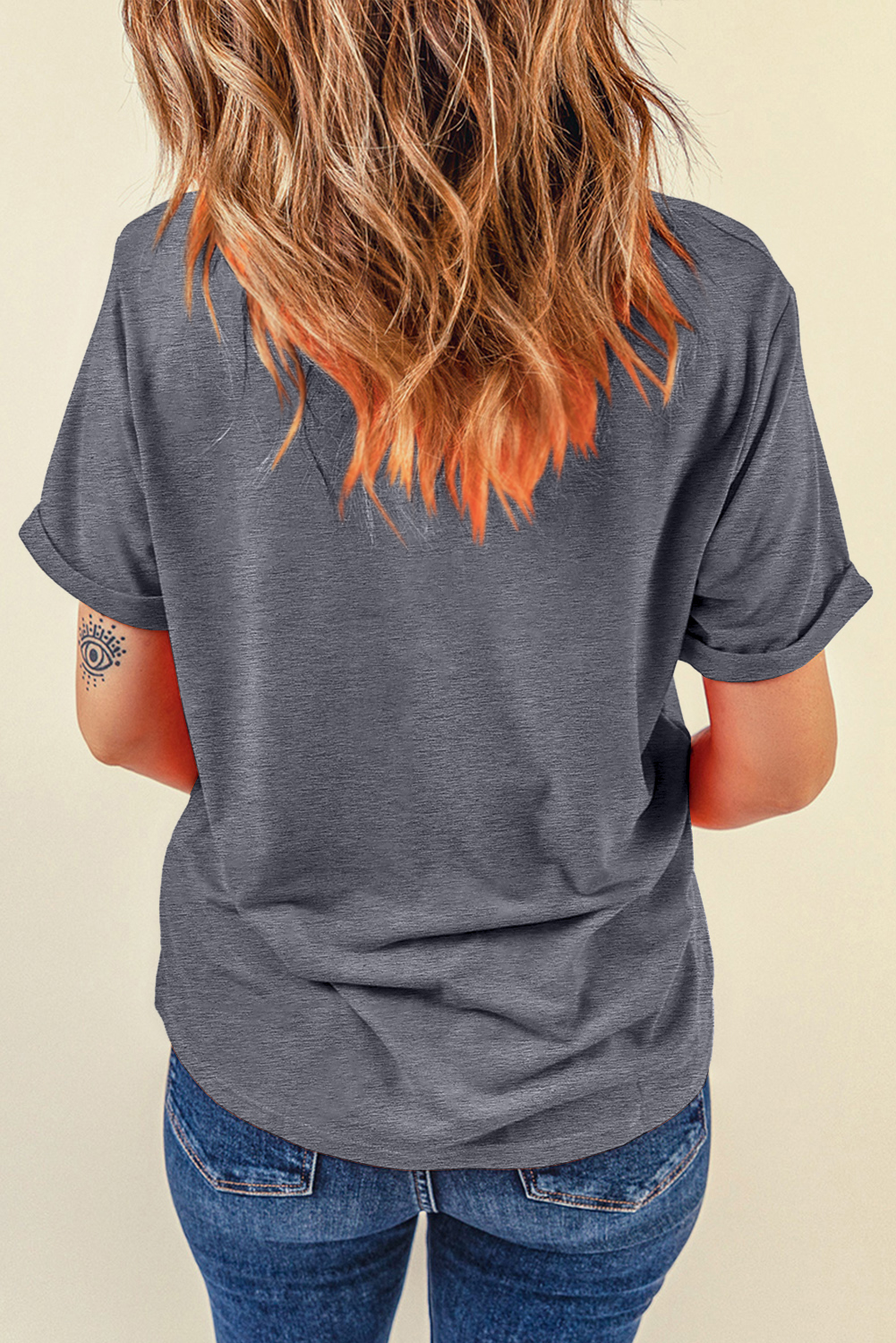 Comfortable Cotton Blend Game Day T-Shirt for Women - Perfect for Summer - Detail View 11