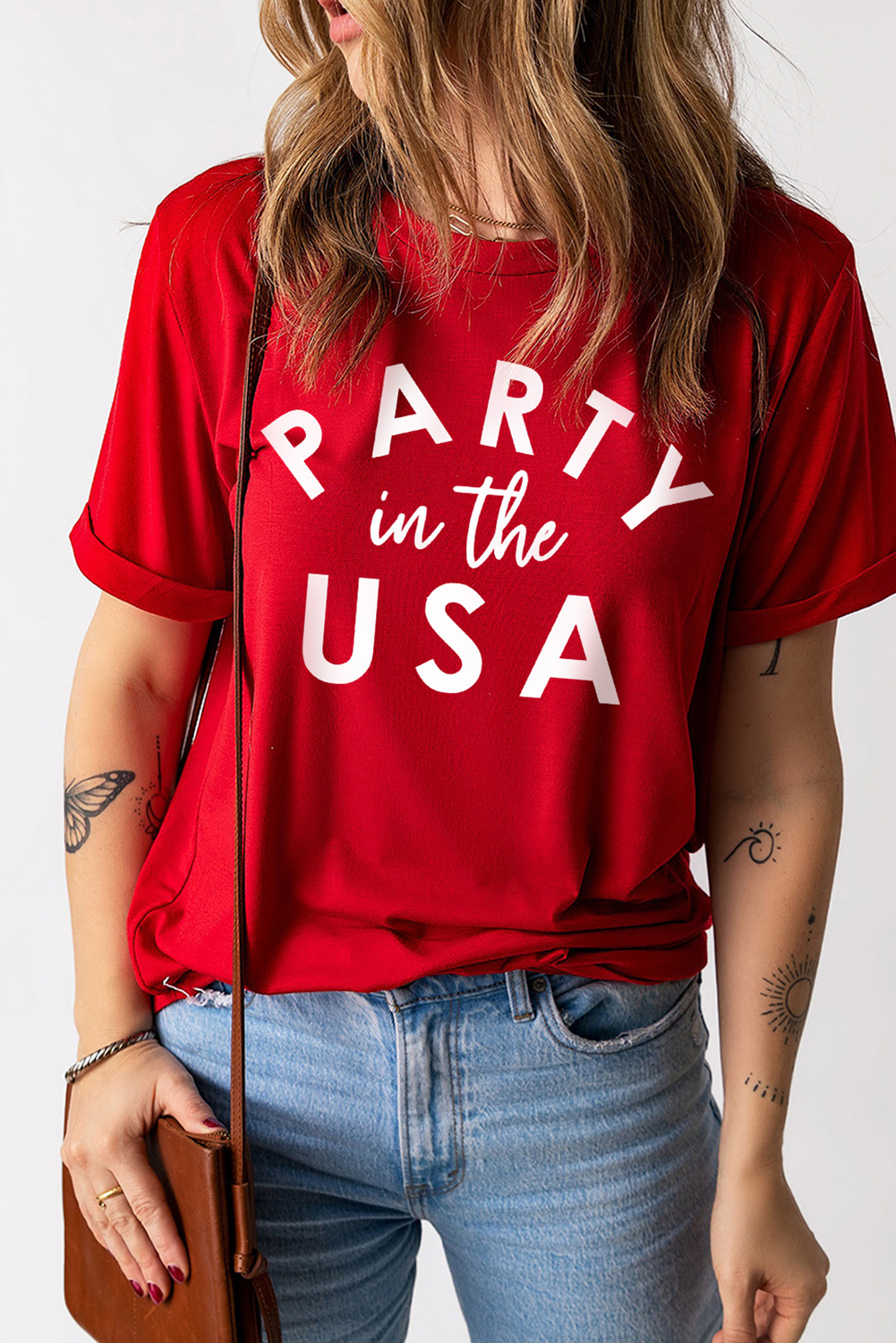 Casual Short Sleeve Independence Day T-Shirt - Perfect for BBQs and Fireworks - Detail View 7