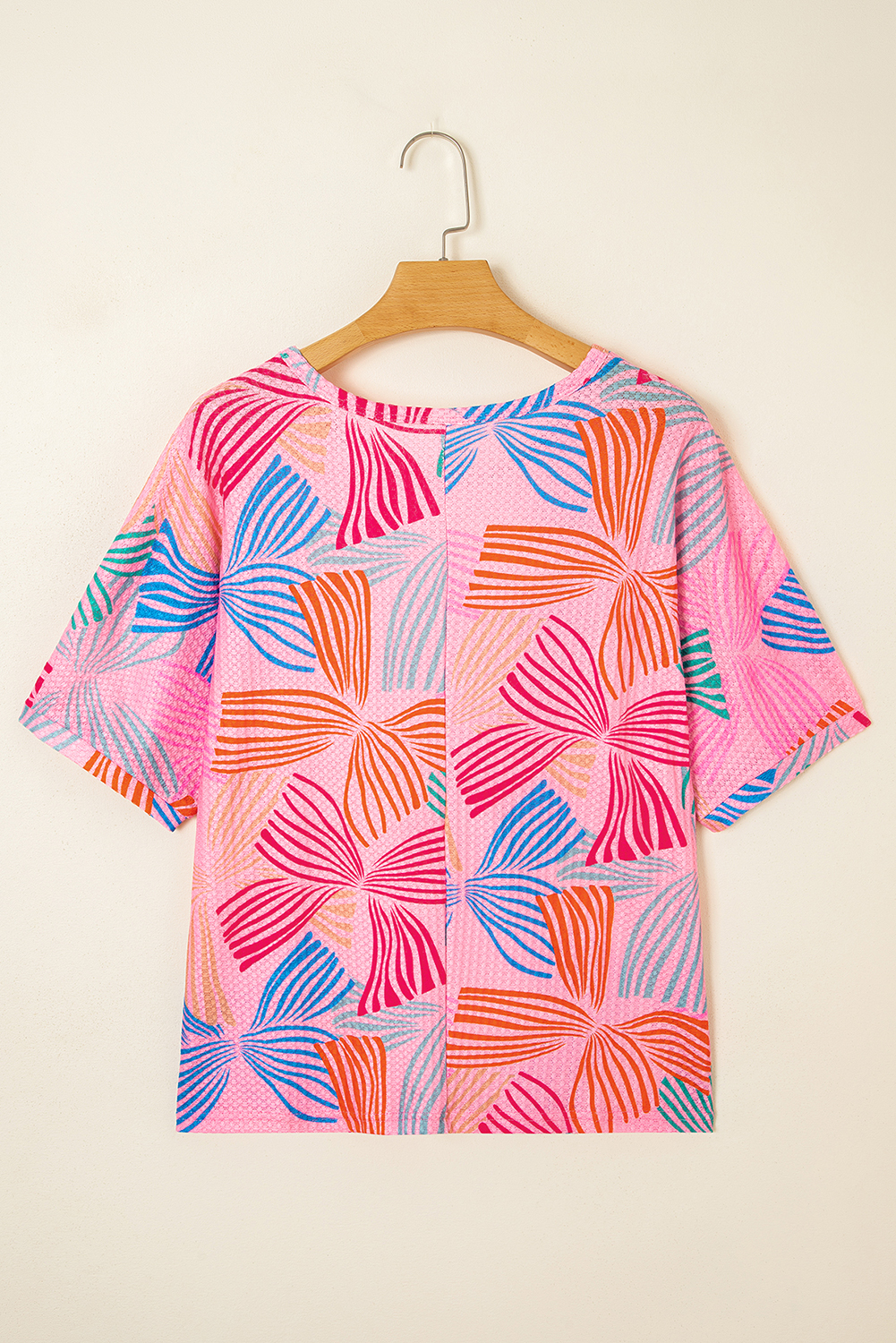 Versatile Casual Round Neck Top for Summer - Perfect for Daily Wear and Vacations - Detail View 7
