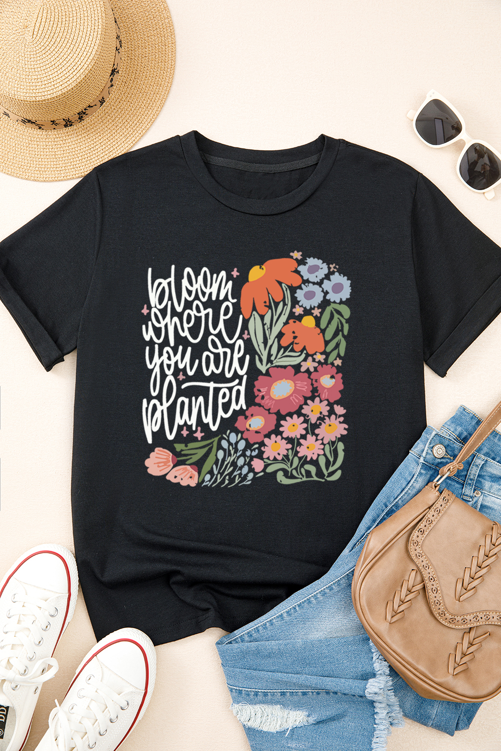 Soft and Breathable Women's Graphic T-Shirt - Perfect for Daily Wear - Detail View 3