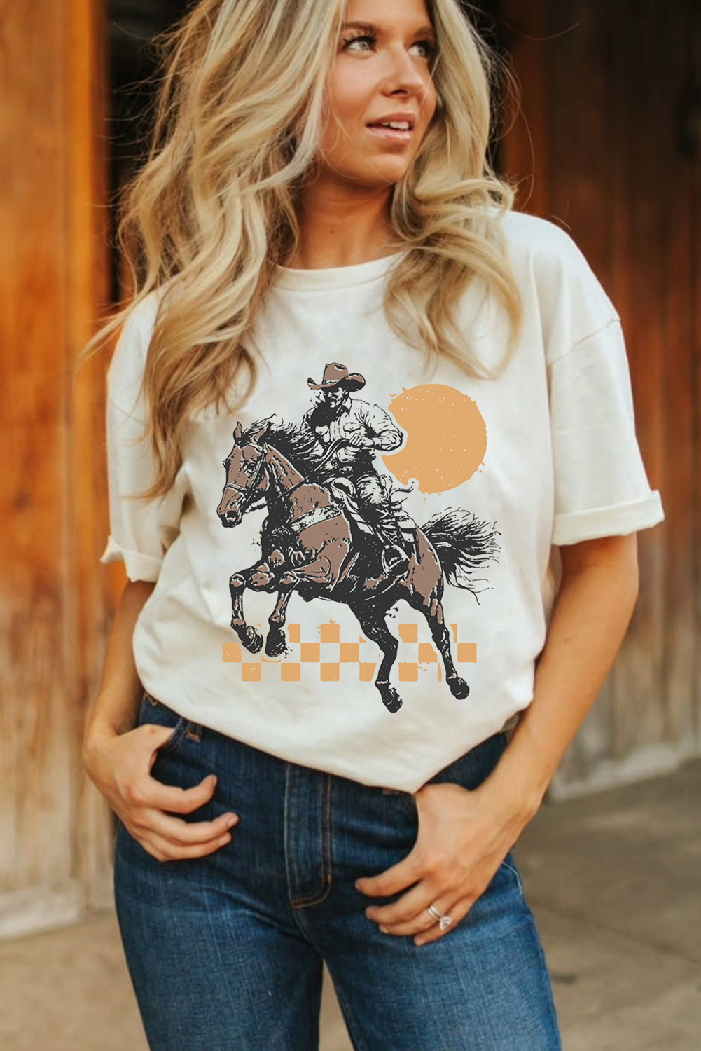 Comfortable Short Sleeve Round Neck T-Shirt - Perfect for Daily Wear - Detail View 7