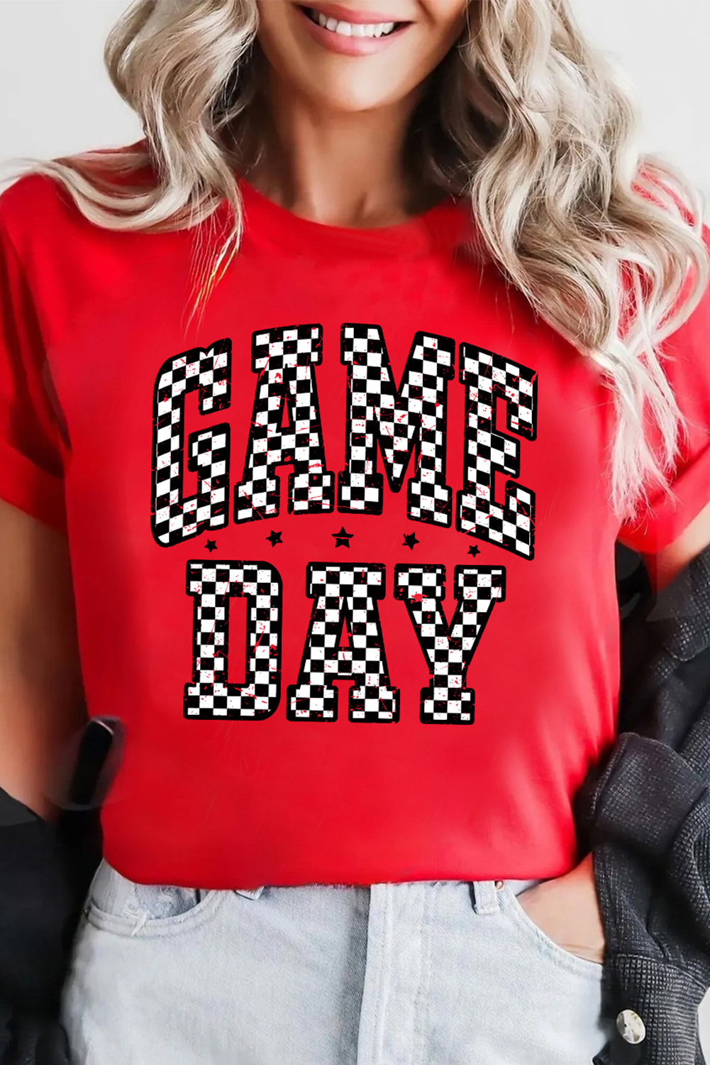 Soft and Lightweight Women's Graphic T-Shirt - Perfect for Showing Team Spirit - Detail View 7