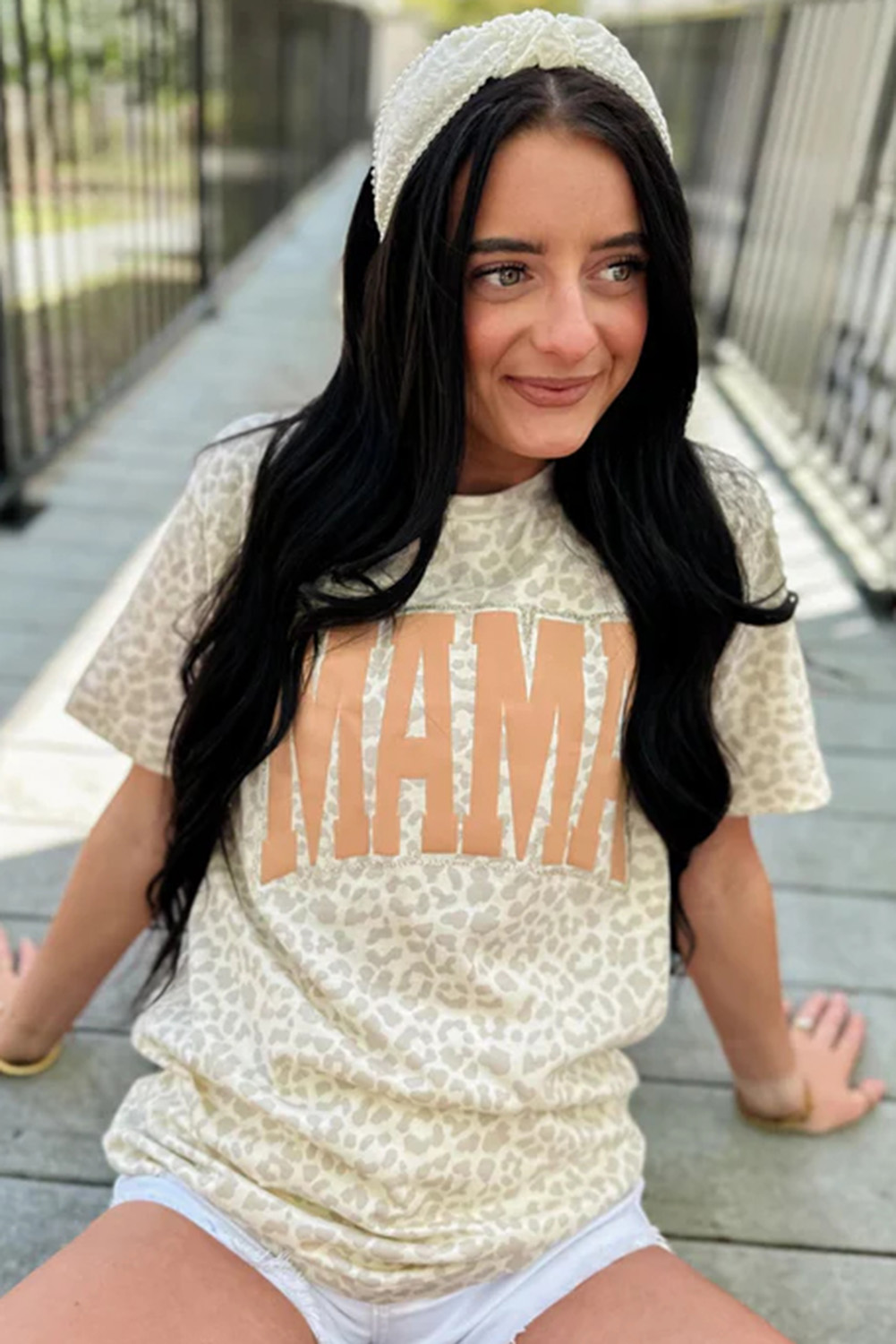 Casual Round Neck Short Sleeve T-Shirt with Wild Leopard Design for Everyday Fashion - Detail View 11
