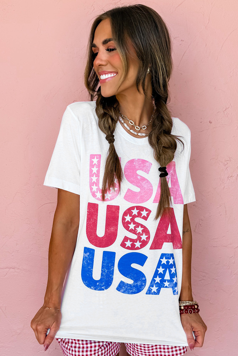 Comfortable Shift Fit Women's T-Shirt - Perfect for Daily Wear and Independence Day - Detail View 7