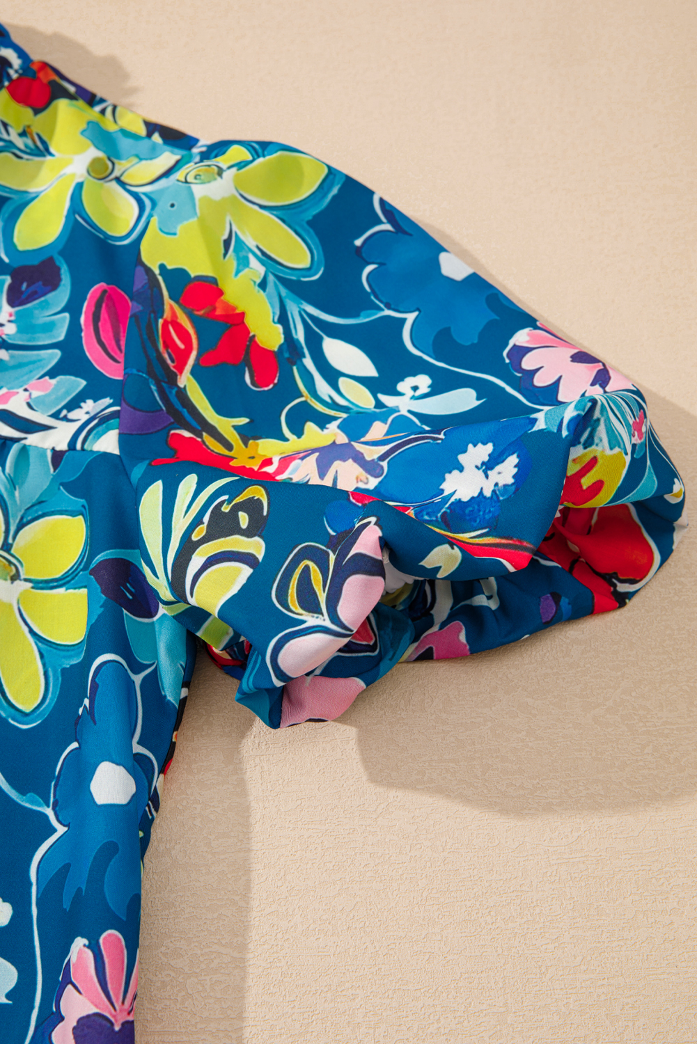 Stylish Loose Fit Floral Blouse for Daily Wear - Perfect for Summer Outings - Detail View 15