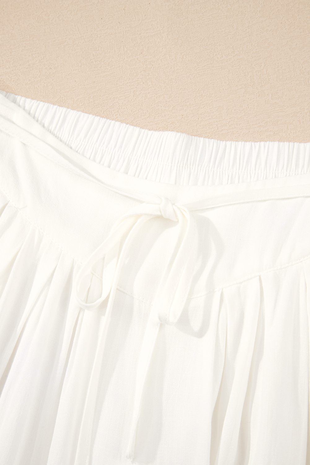 Chic and Stylish Women's Wide Leg Palazzo Pants - High Waist Design - Detail View 10