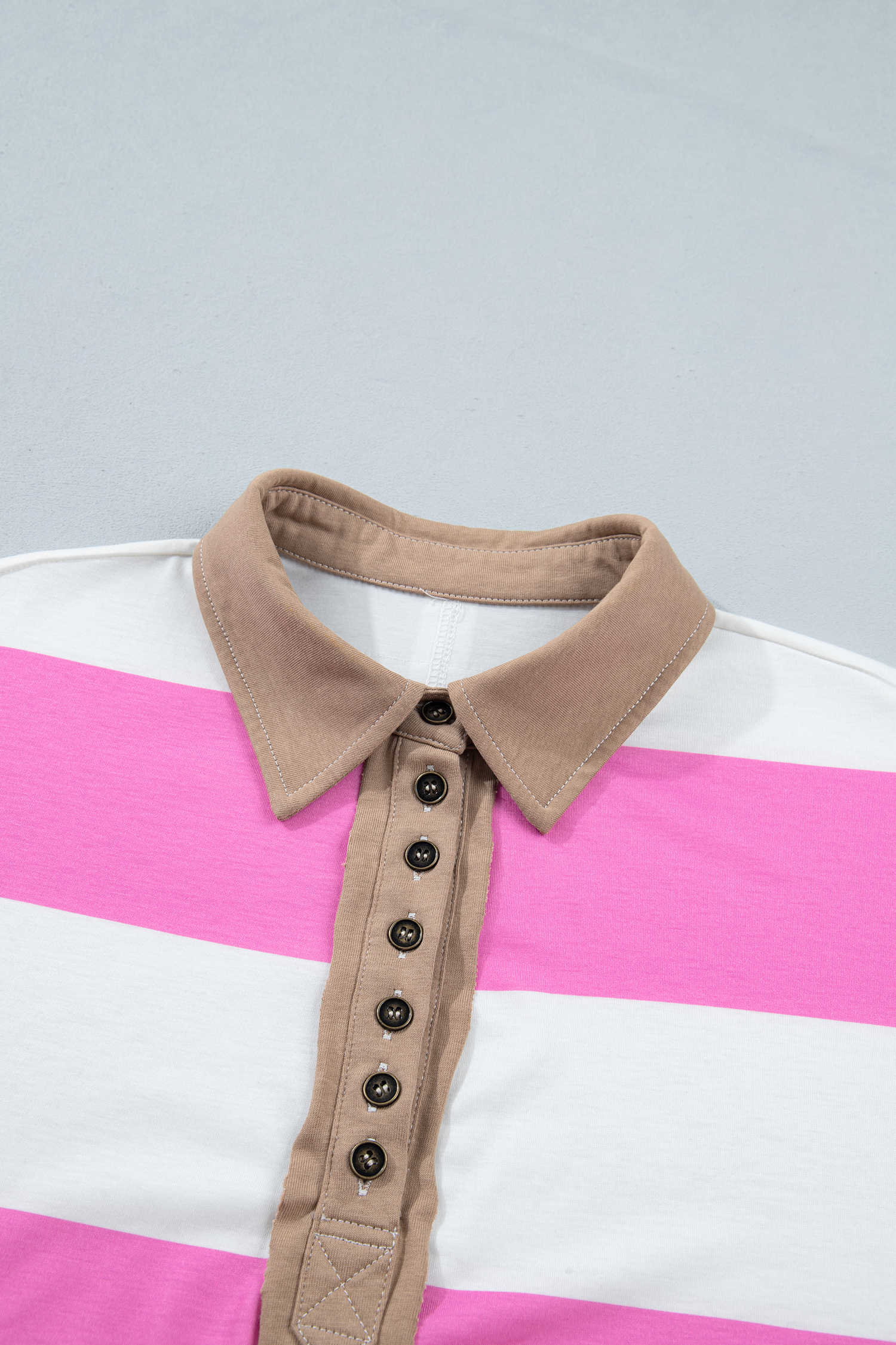 Chic Women's Colorblock Polo and Skort Set – Summer Outfit - Detail View 8