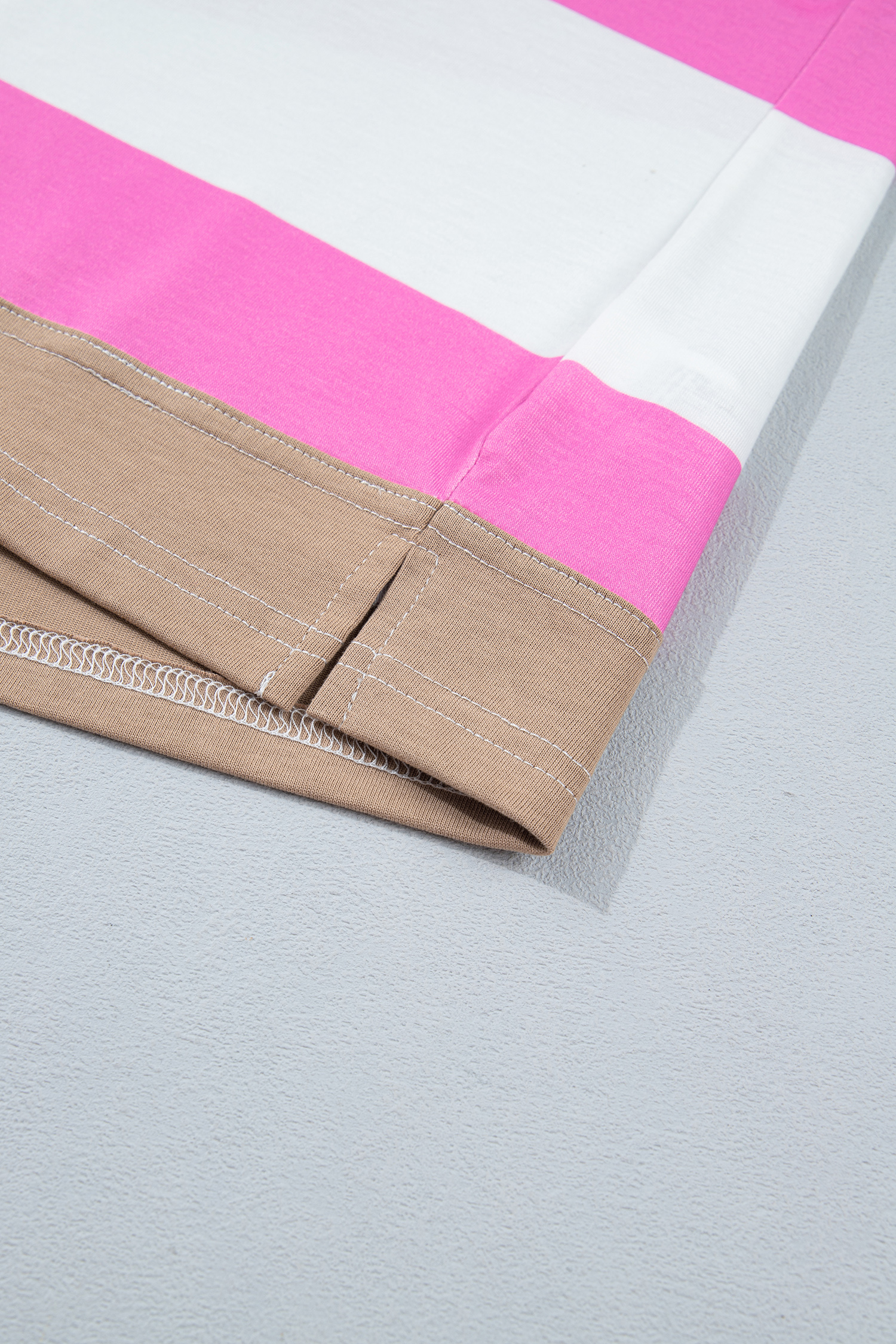 Chic Women's Colorblock Polo and Skort Set – Summer Outfit - Detail View 11