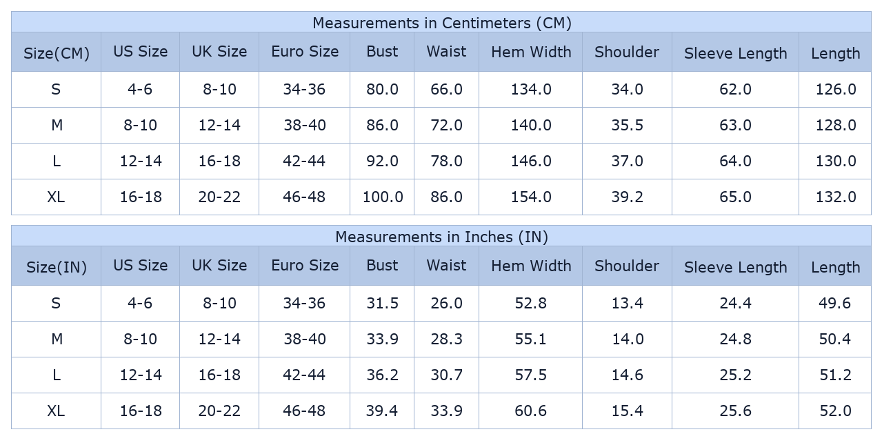 Women's Chestnut Floral Smocked Maxi Dress – Long Puff Sleeve - Size Chart & Details
