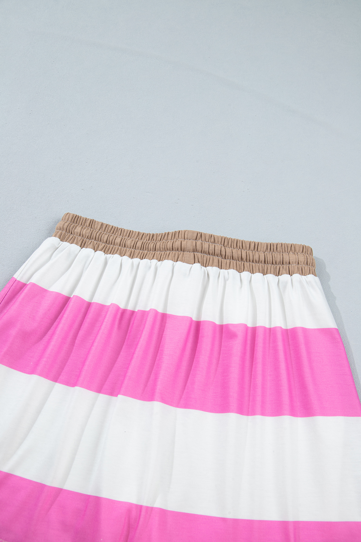 Women's Striped Polo & Mini Skort Set – Casual 2-Piece Outfit - Detail View 16
