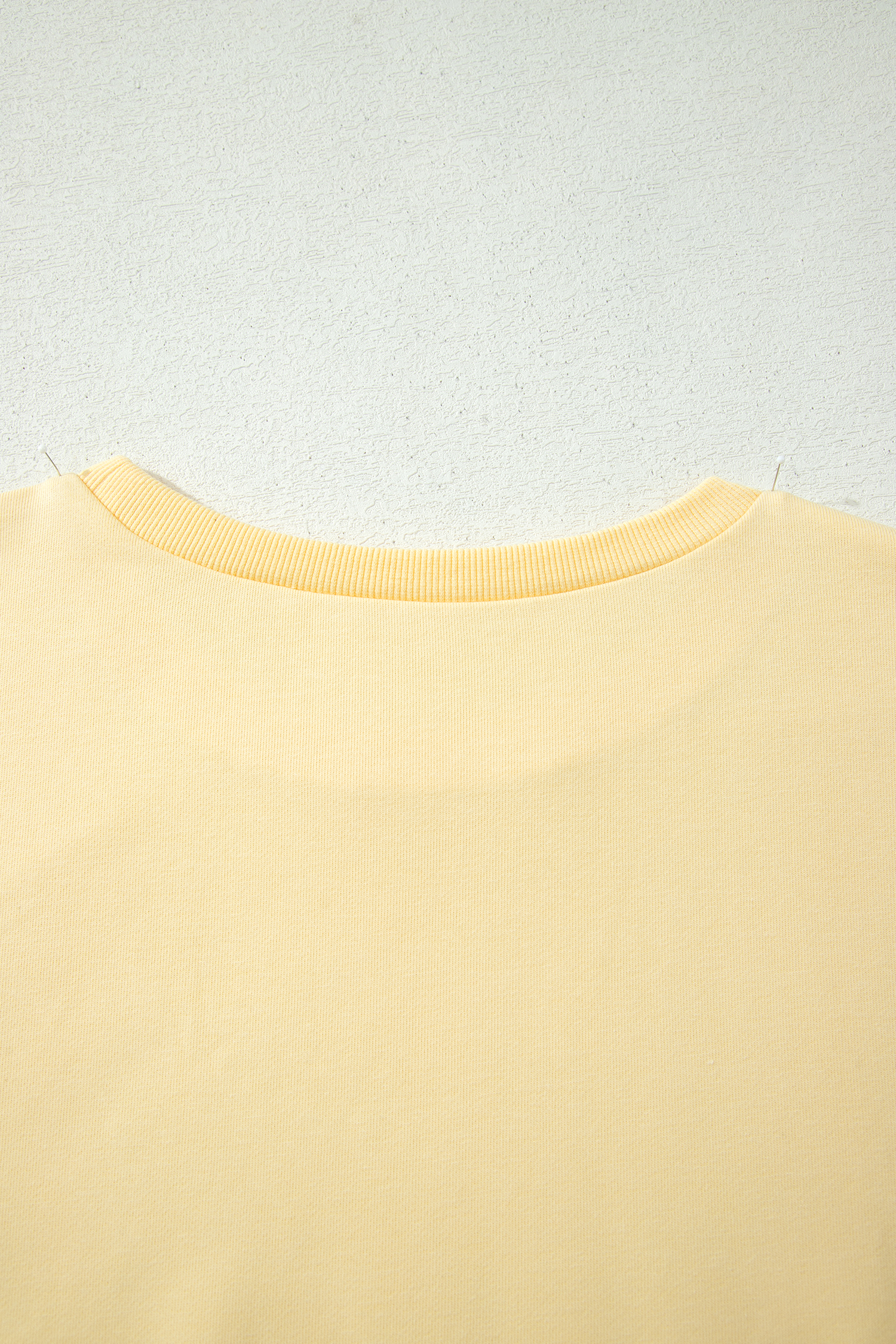 Women's Vanilla Yellow Eyelet Lace 2-Piece Lounge Set - Detail View 11