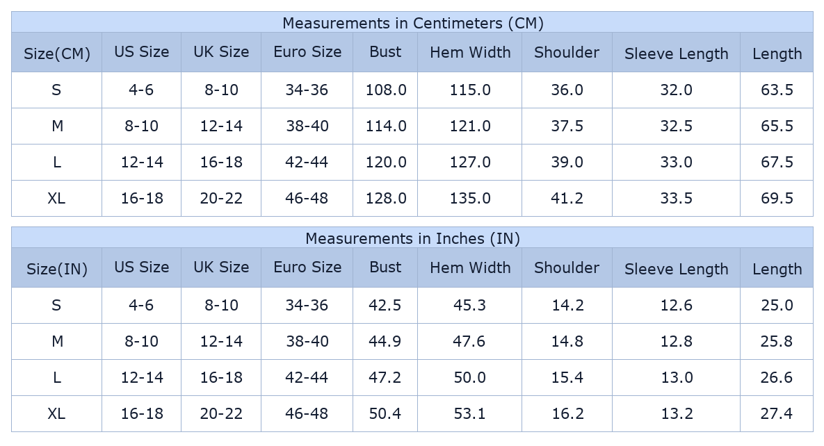 Women's Evergreen Blouse, Casual Short Sleeve Top - Size Chart & Details