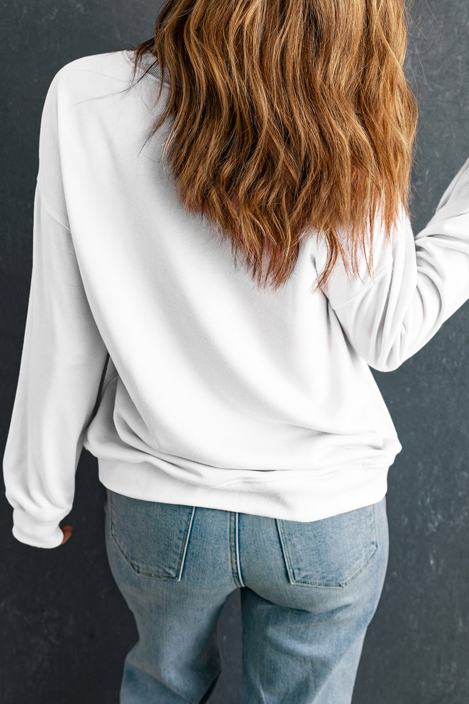 Women's Rodeo Graphic Sweatshirt, Western Style Crewneck - Detail View 7