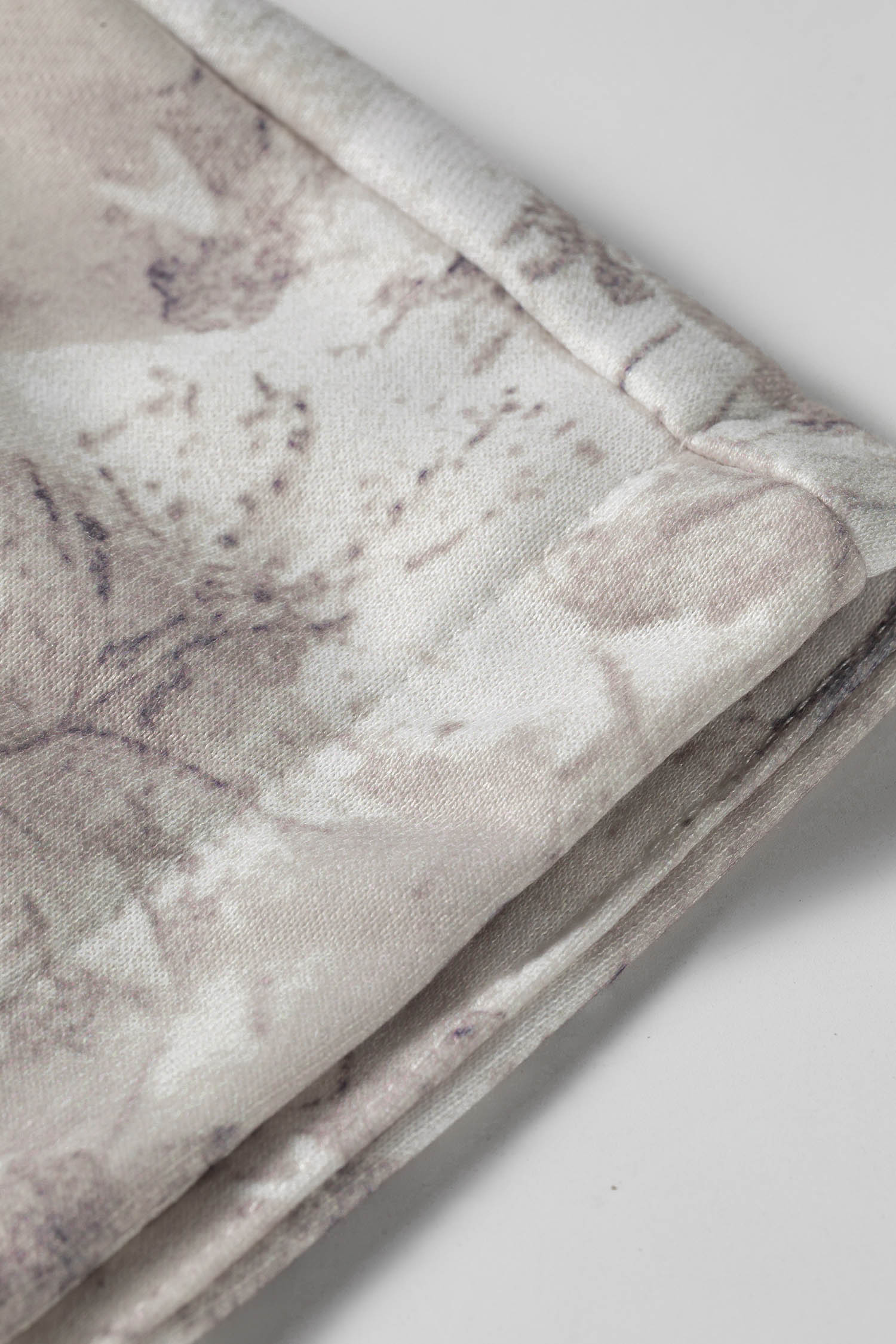 Women's Abstract Print Pant Set, Casual Hooded Lounge Outfit - Detail View 10