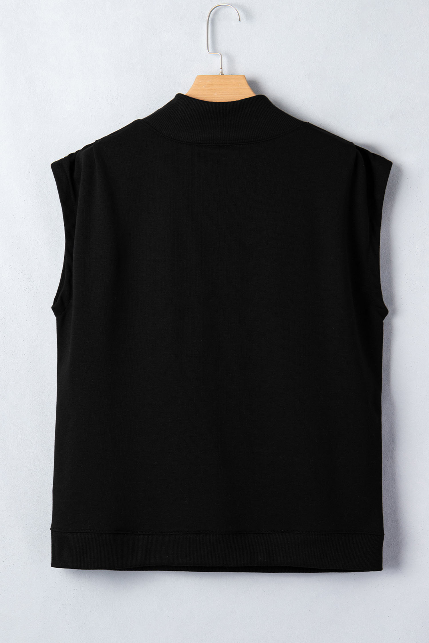 Women's Mock Neck Ghost Shirt, Glitter Graphic Casual Top - Detail View 11
