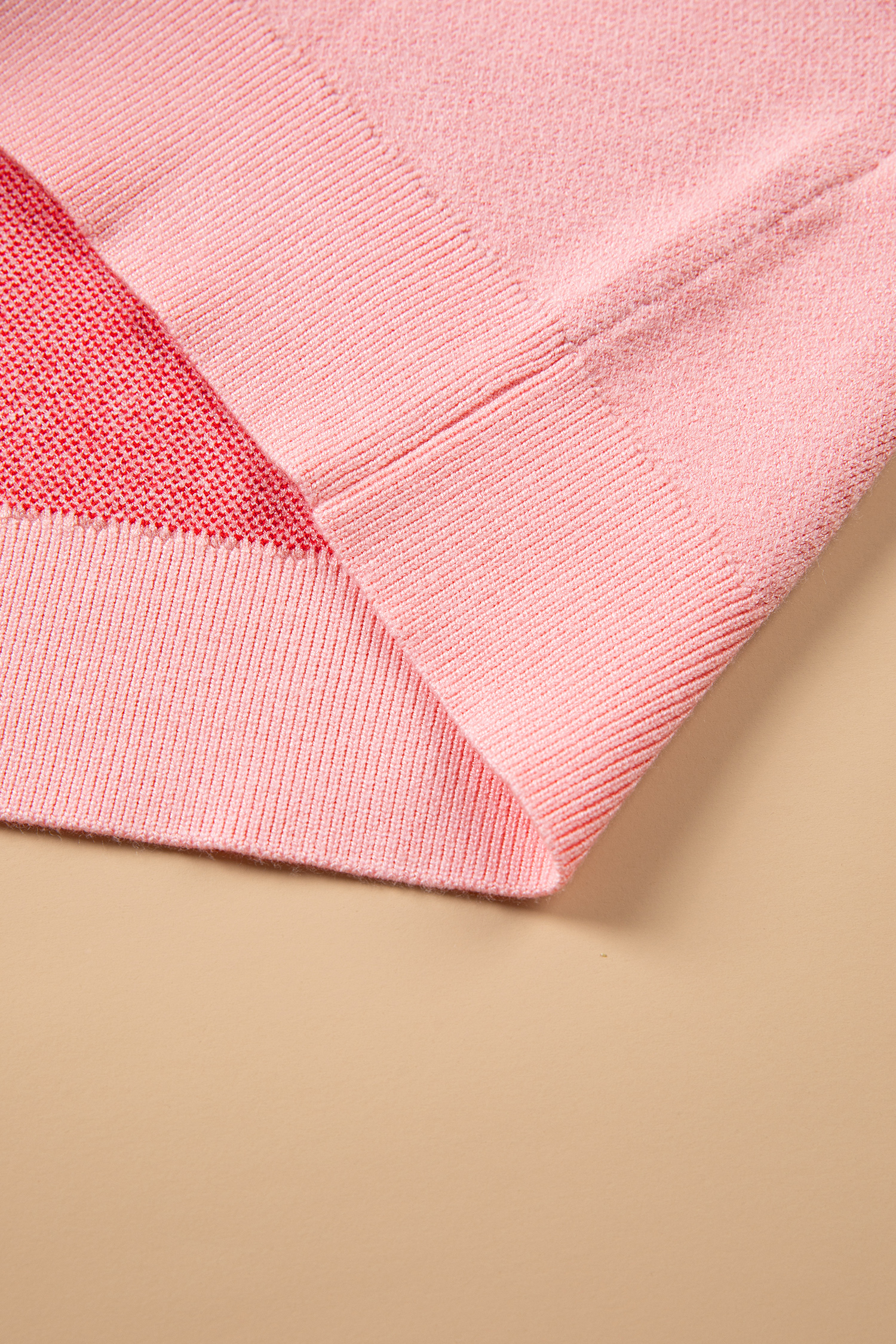 Pink Christmas Graphic Sweater, Cozy Drop Shoulder Pullover - Detail View 11