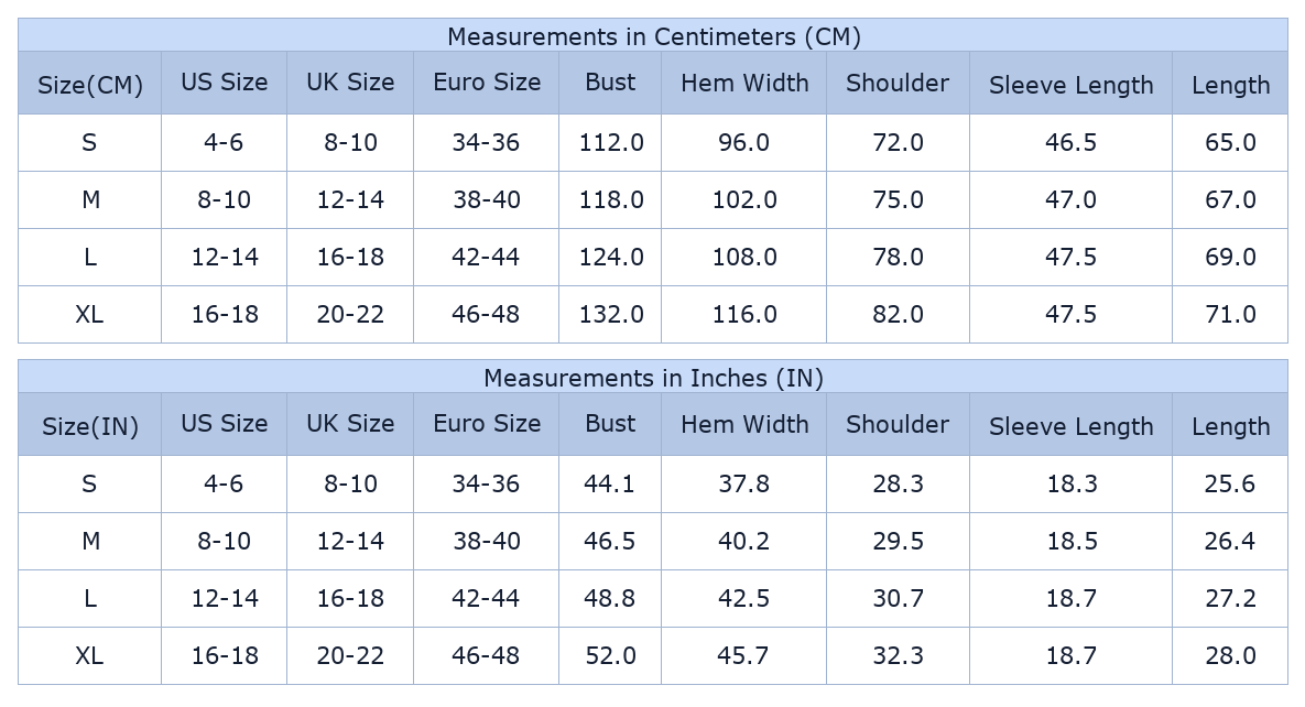 Women's Striped Cutout Back Top, Casual Loose Fall Shirt - Size Chart & Details