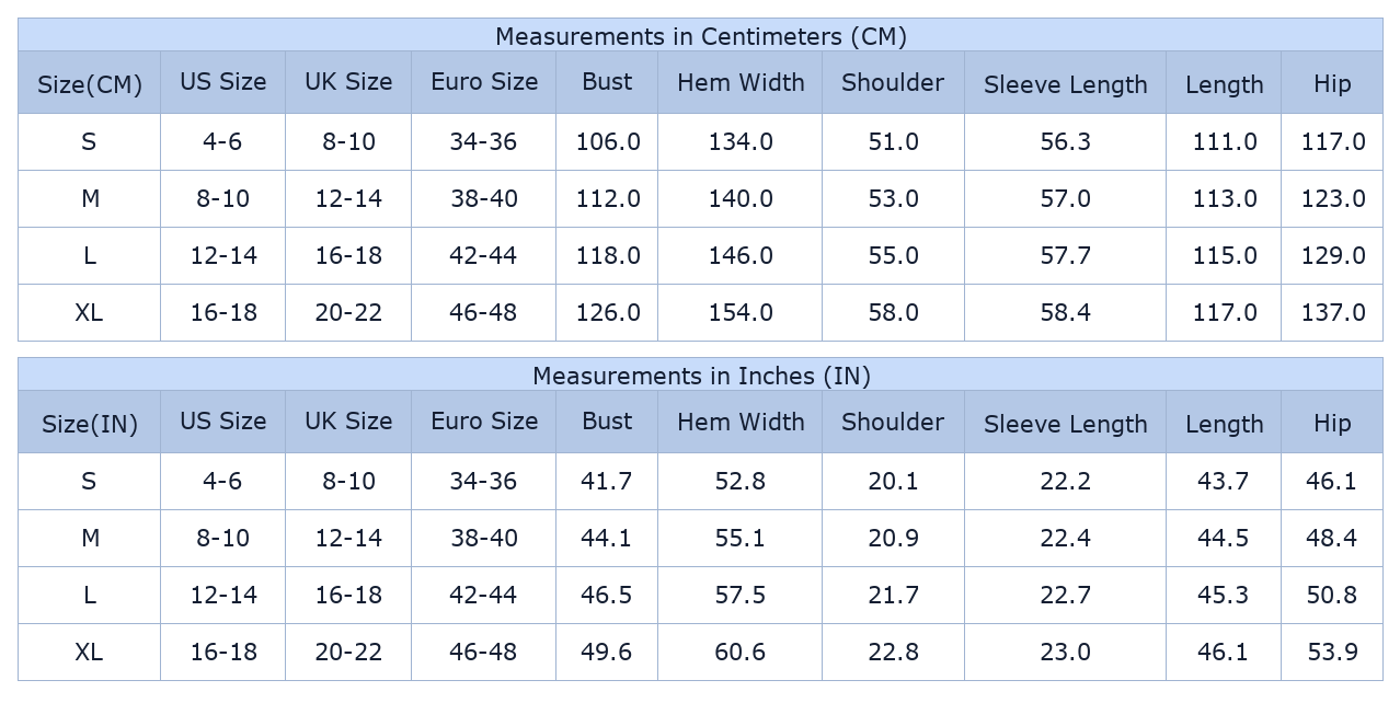 Women's Long Cardigan, Open Front Casual Khaki Knit Sweater - Size Chart & Details