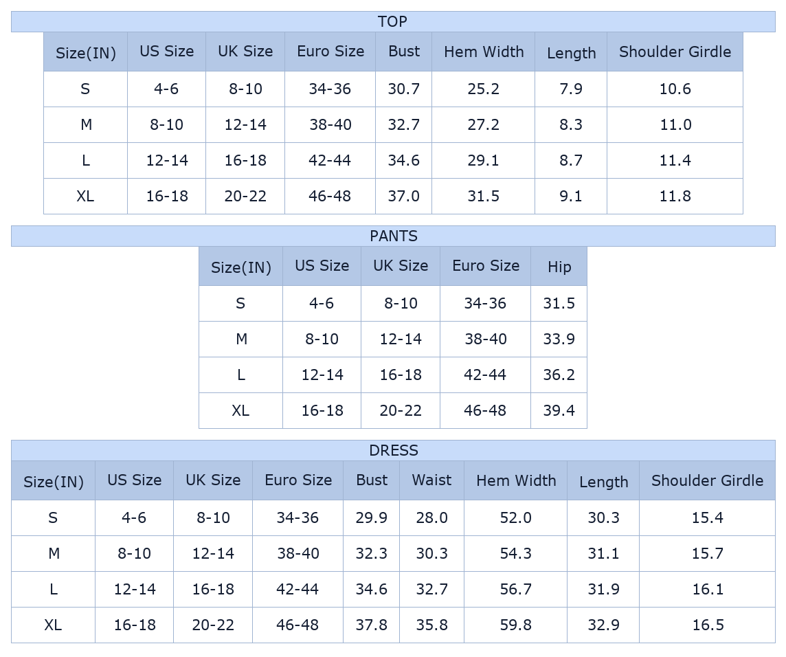 Women's Sky Blue Gingham Mini Dress, Active Sleeveless Cami - Size Chart & Details
