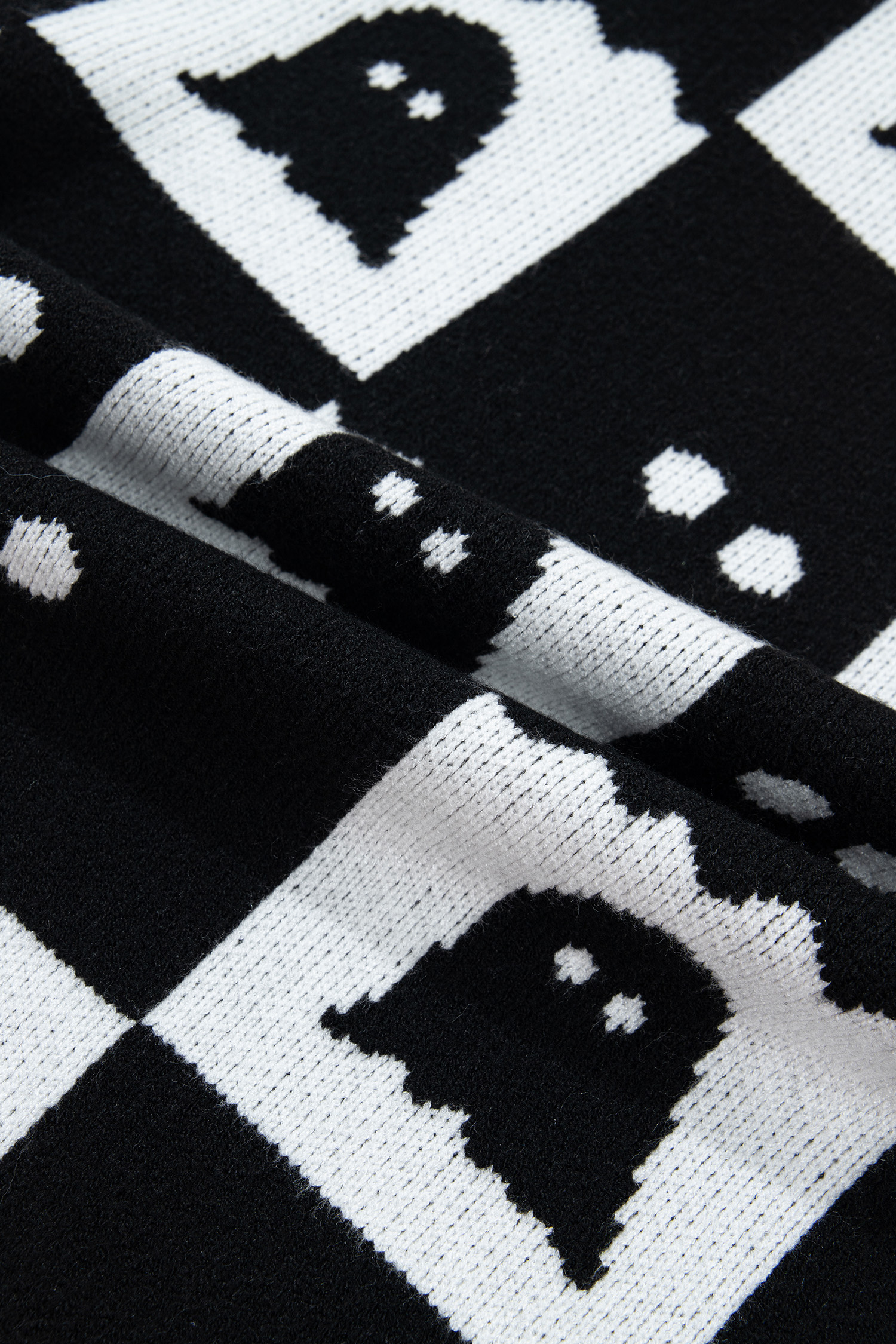 Soft Viscose Ghost Sweater, Women's Halloween Fashion - Detail View 9