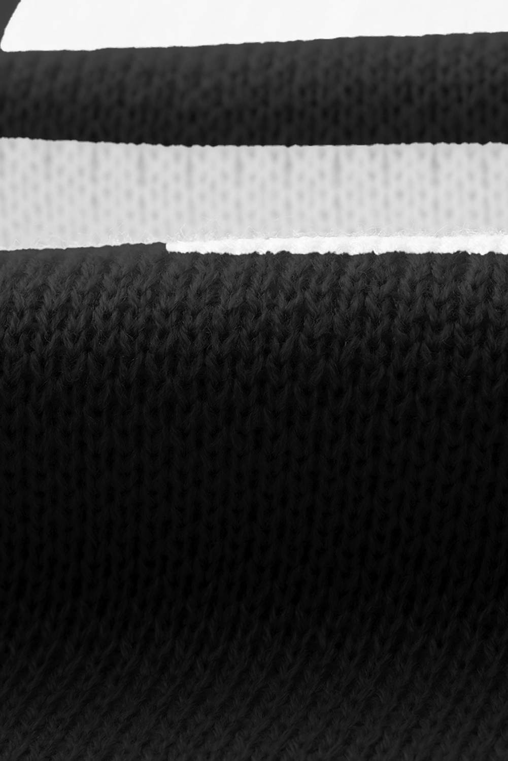 Checkered Knit Sweater, Stylish Drop Shoulder Fall Pullover - Detail View 11
