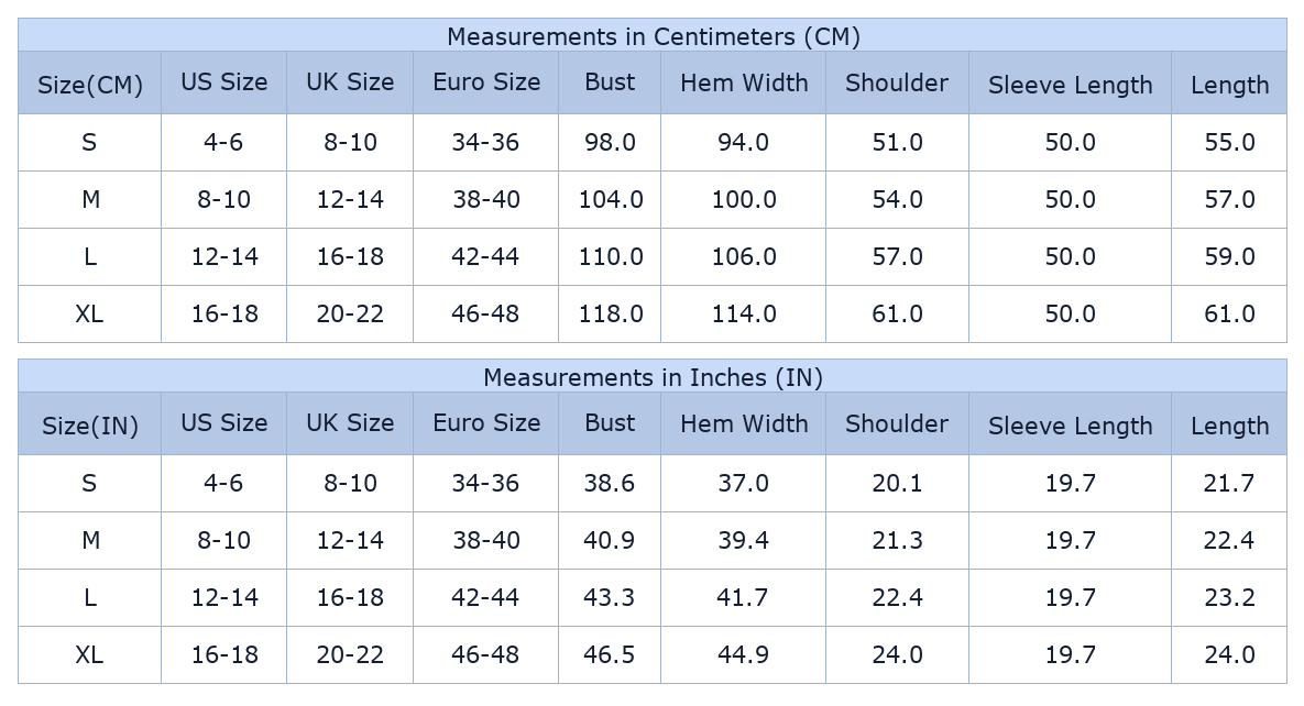 Women's Wavy Crochet Sweater, Long Sleeve Cotton Knit Top - Size Chart & Details