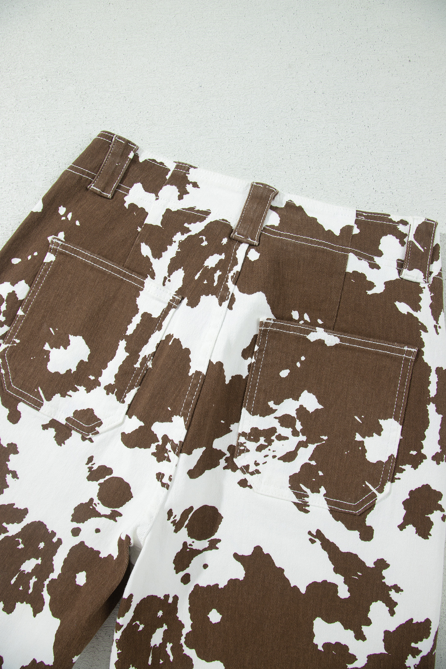 High Waisted Women's Western Jeans, Casual Daily Wear - Detail View 13