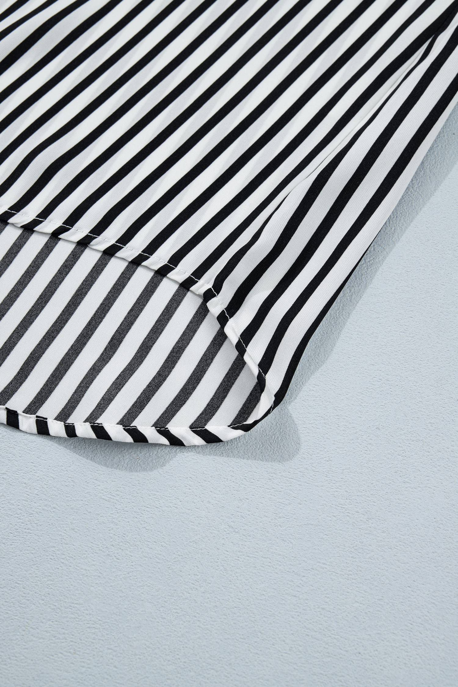 Casual Striped Shirt, Everyday Button Down For Women - Detail View 9