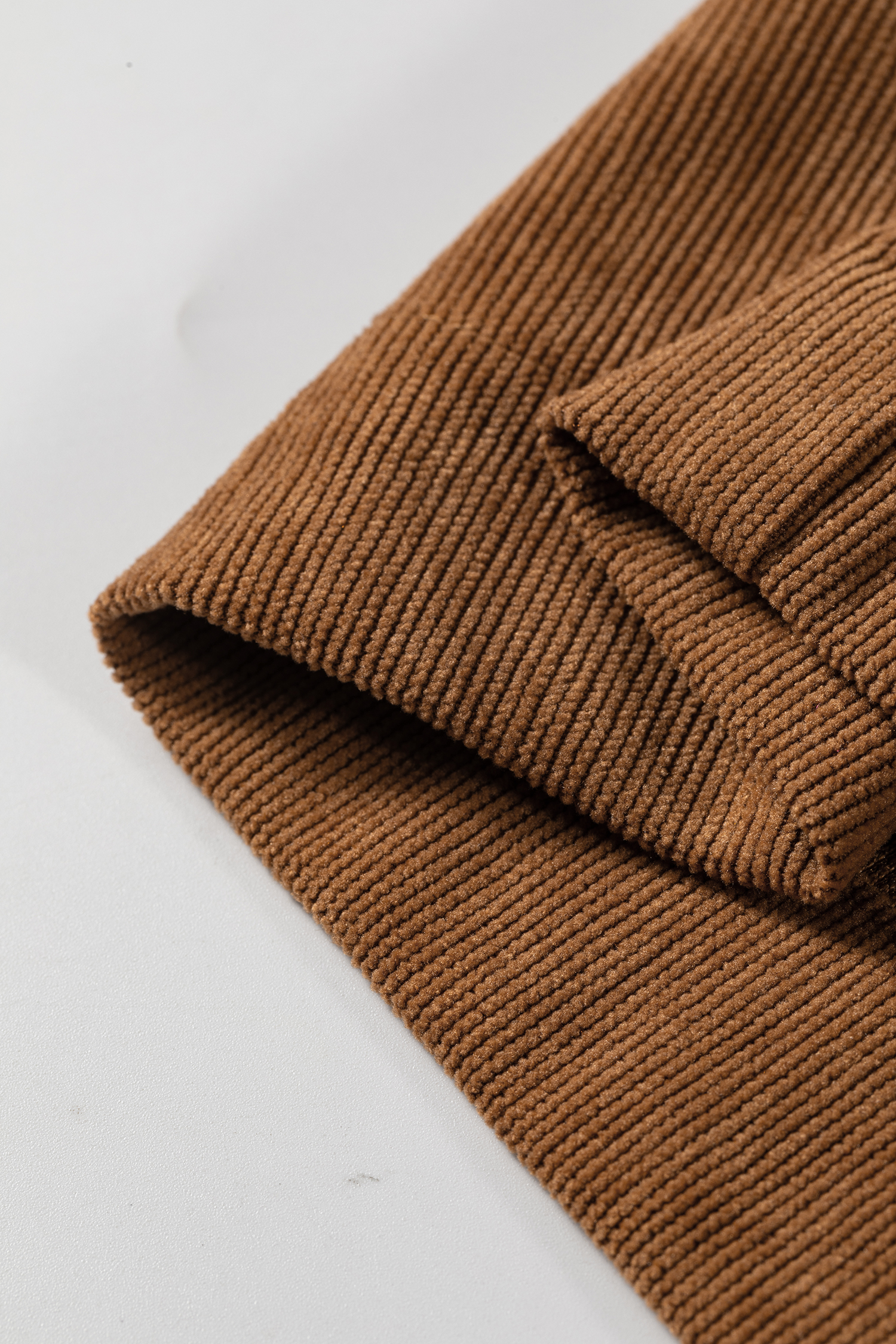 Women's Corduroy Wide Leg Pants, High Waist Casual Trousers - Detail View 13
