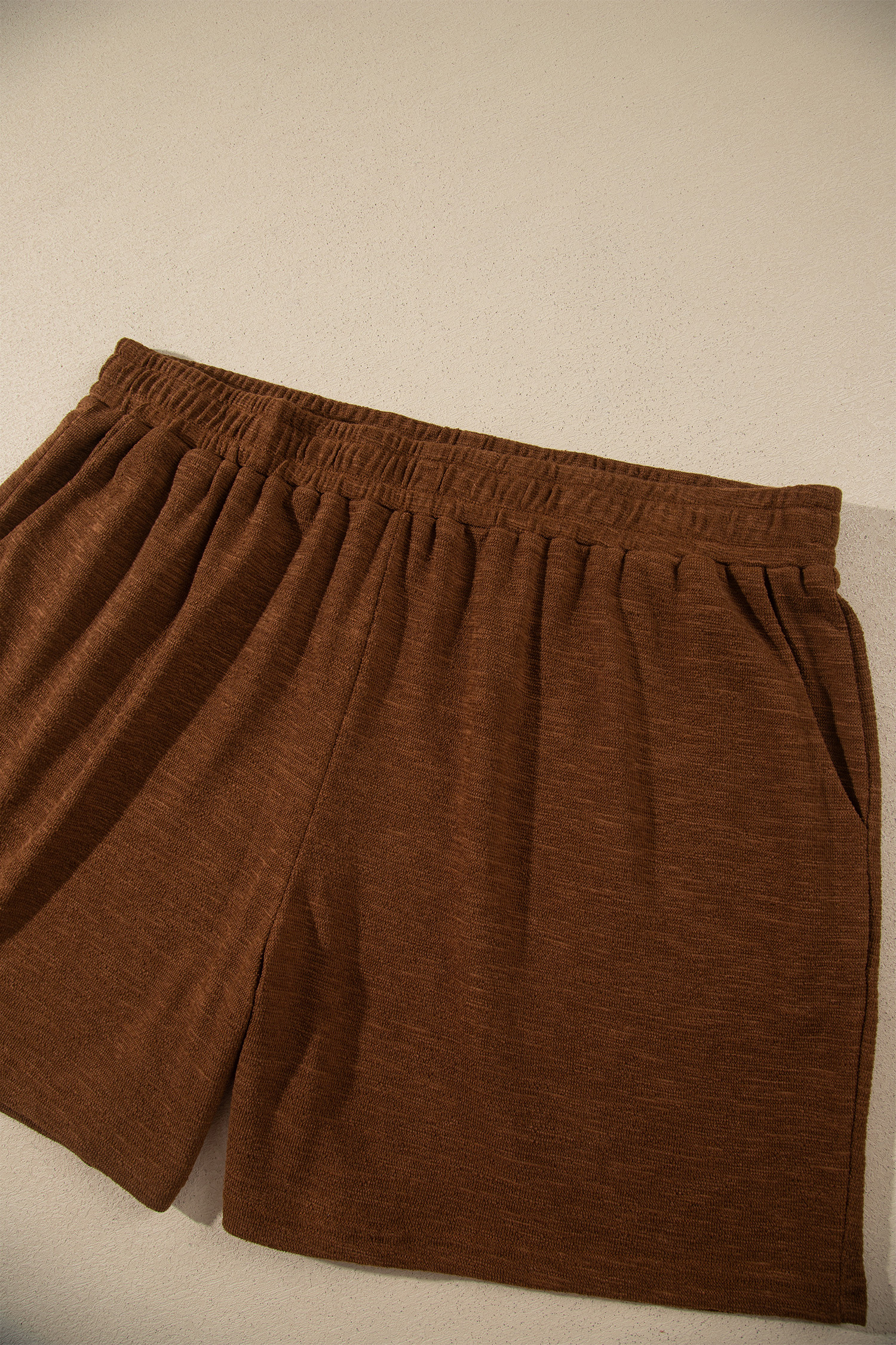 Casual Two Piece Shorts Set, Women's Fall Long Sleeve Outfit - Detail View 14