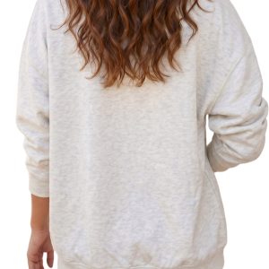 Women's Spooky Sweatshirt, Open Front Casual Cardigan - Main View